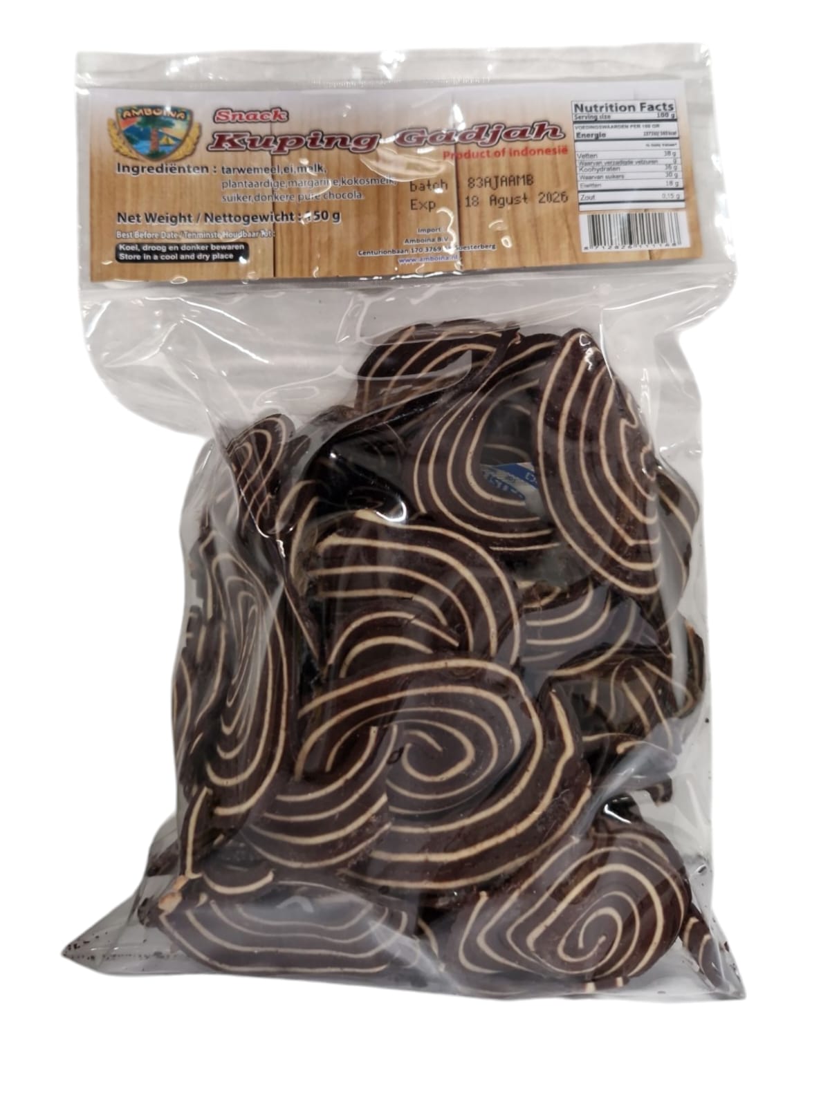 Kuping Gadjah (Kakaokeks), 150g