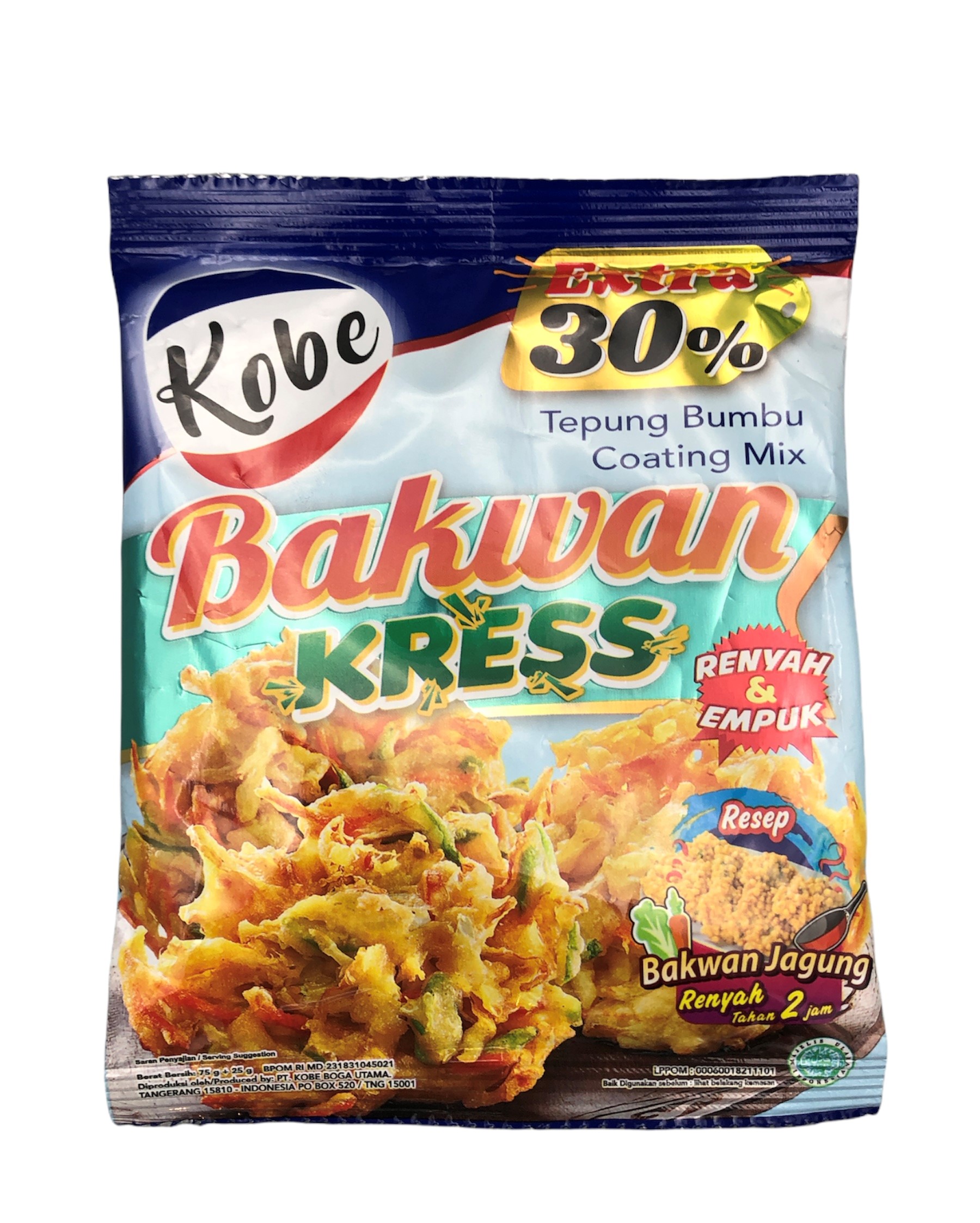 Bakwan & Perkedel (Kress), Kobe, 70g