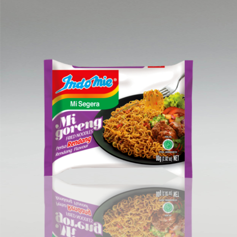 1 Karton (40 Stück) Indomie Mi Goreng Rendang