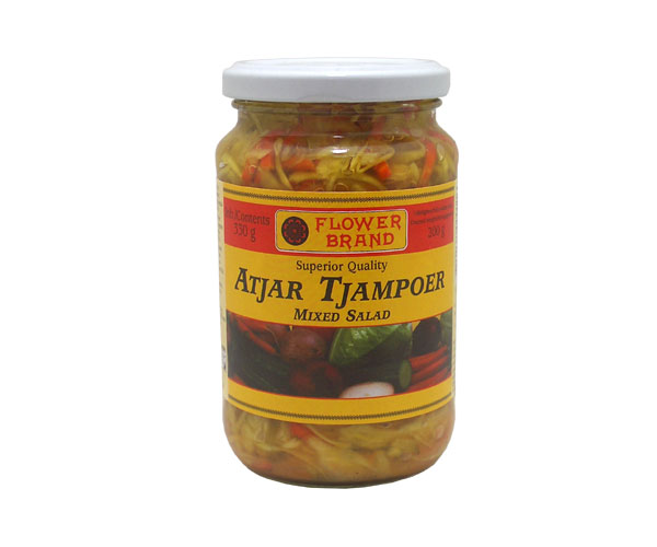 Atjar Tjampoer, Flower Brand, 390g