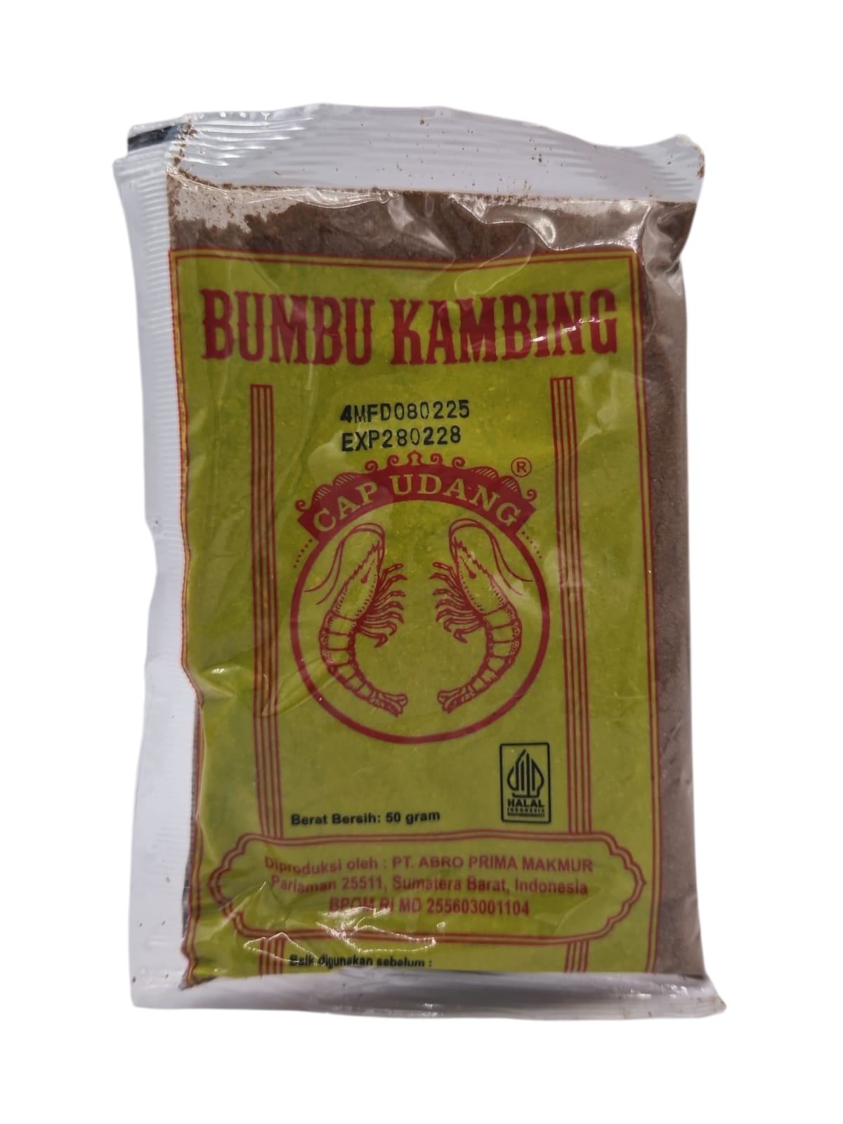 Bumbu Kambing, Cap Udang, 50g