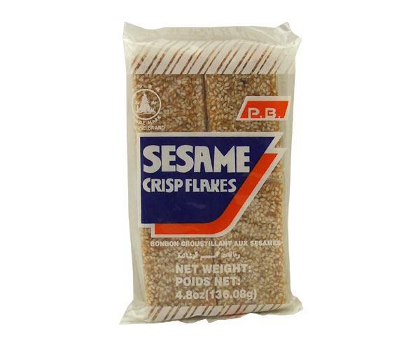 Sesam Crisp Flakes, 136g