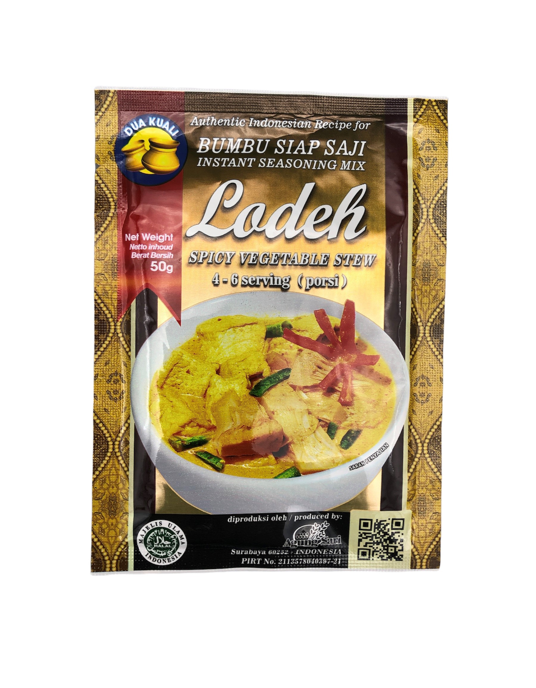 Lodeh, Dua  Kuali, 50g