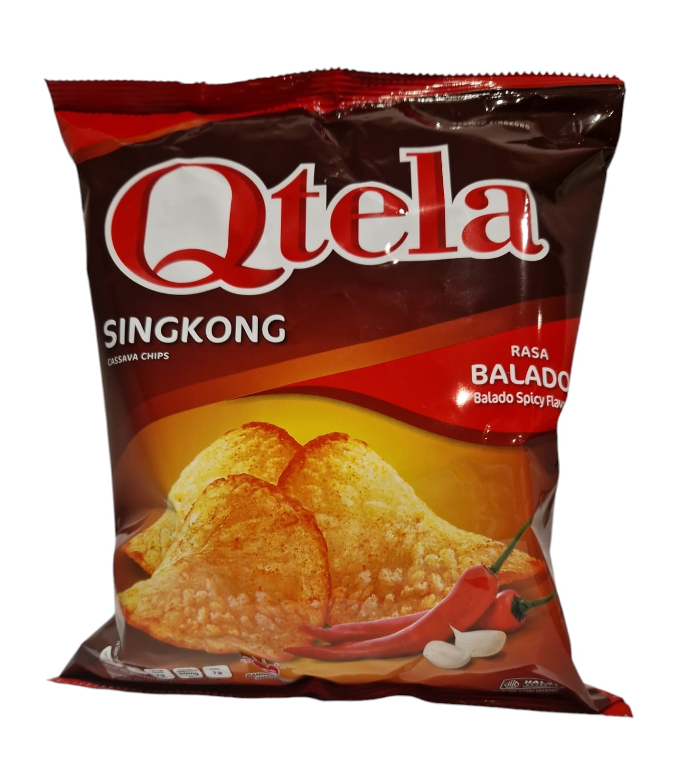 Cassavechips "Balado", Qtela, 180g