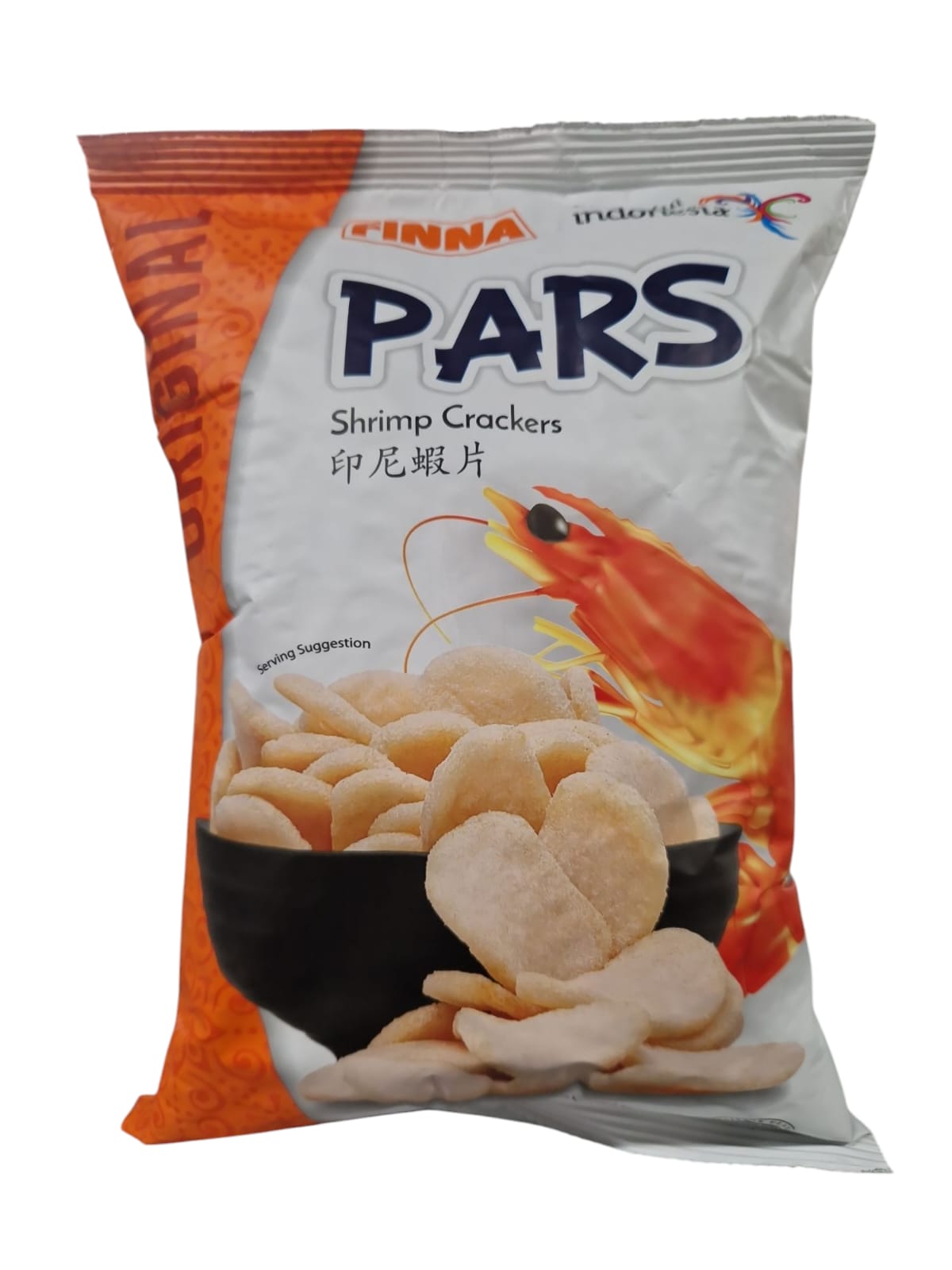 Shrimpkrupuk "Pars" Original, gebraten, Finna, 70g