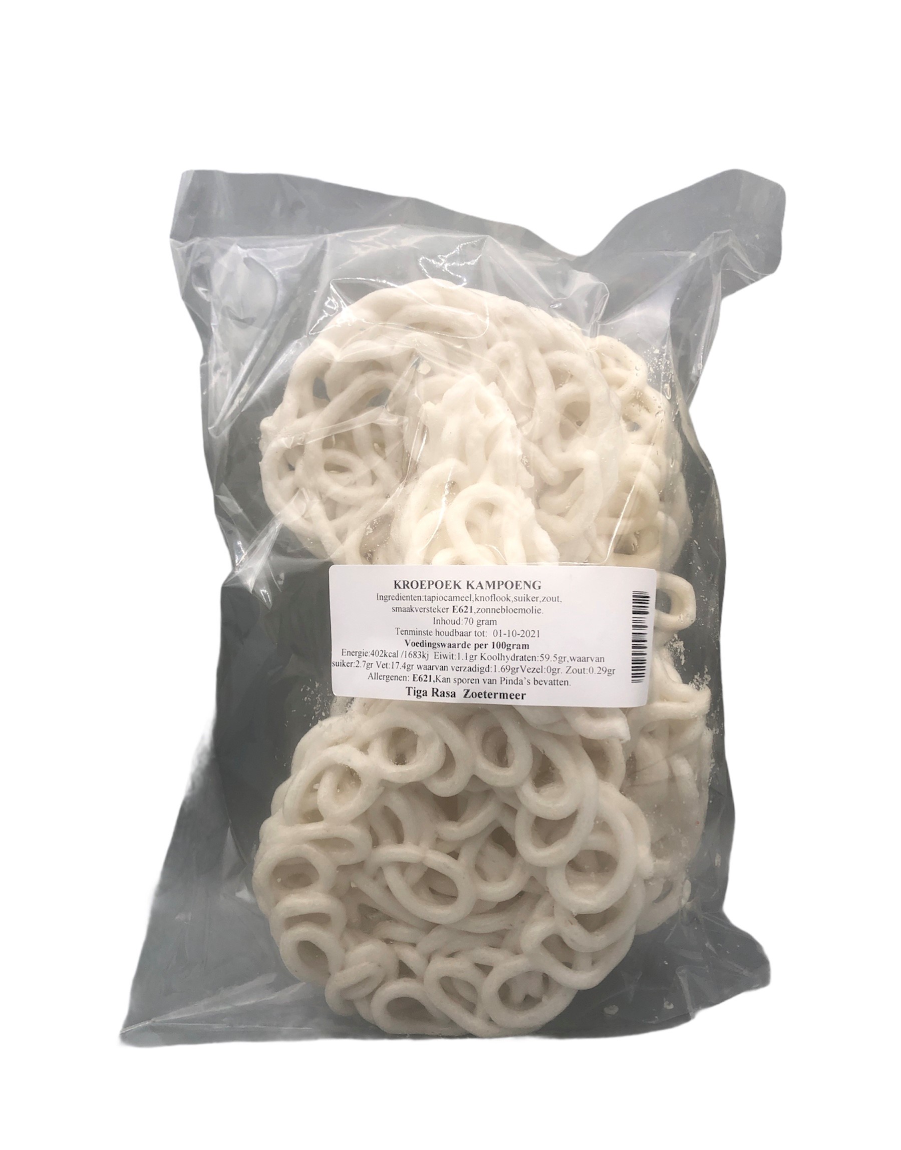 Krupuk Kampoeng "Dorfkrupuk" gebraten, Tiga Rasa, 70g