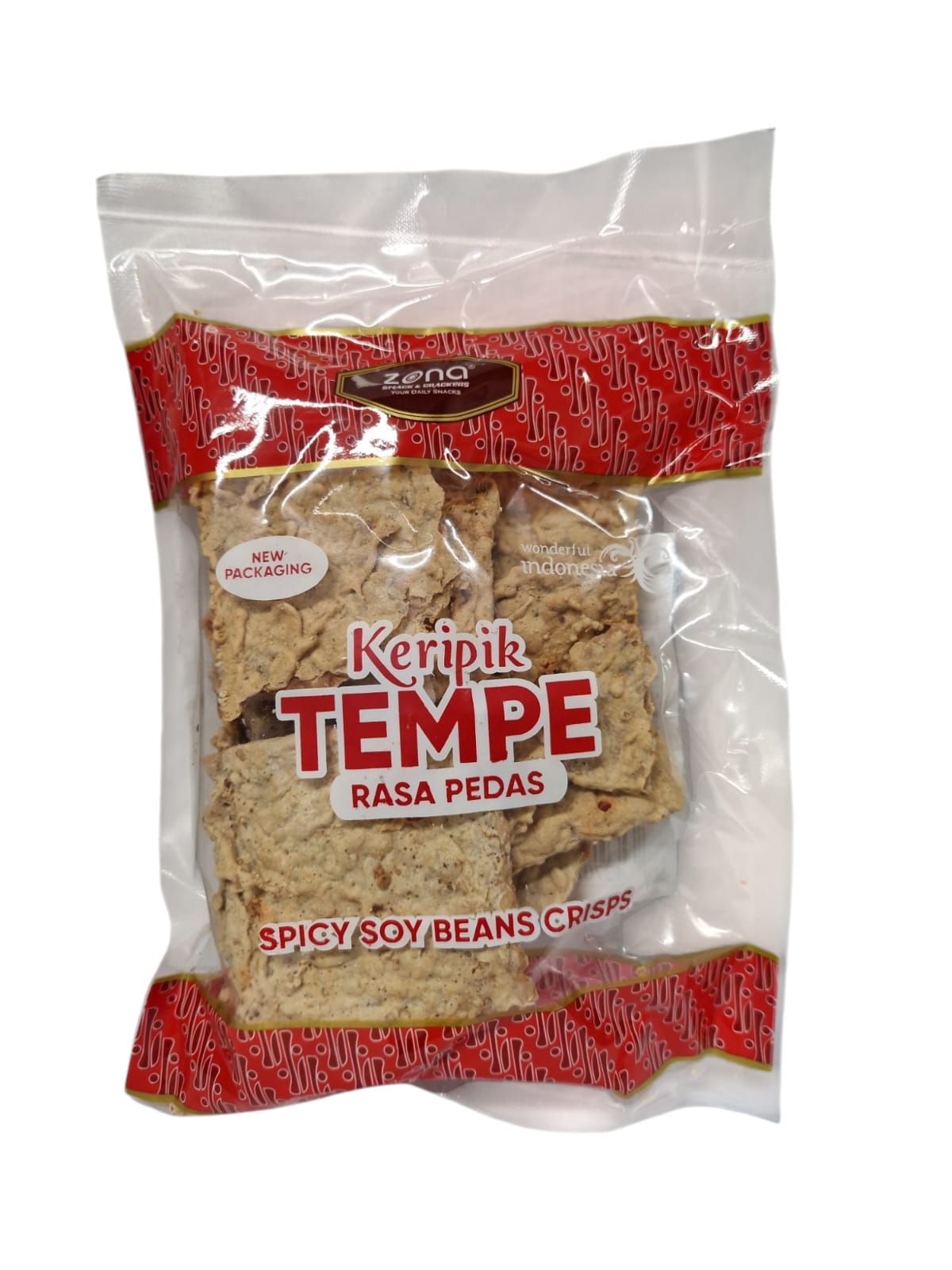 Kripik Tempe mit Chili, Zona, 200g
