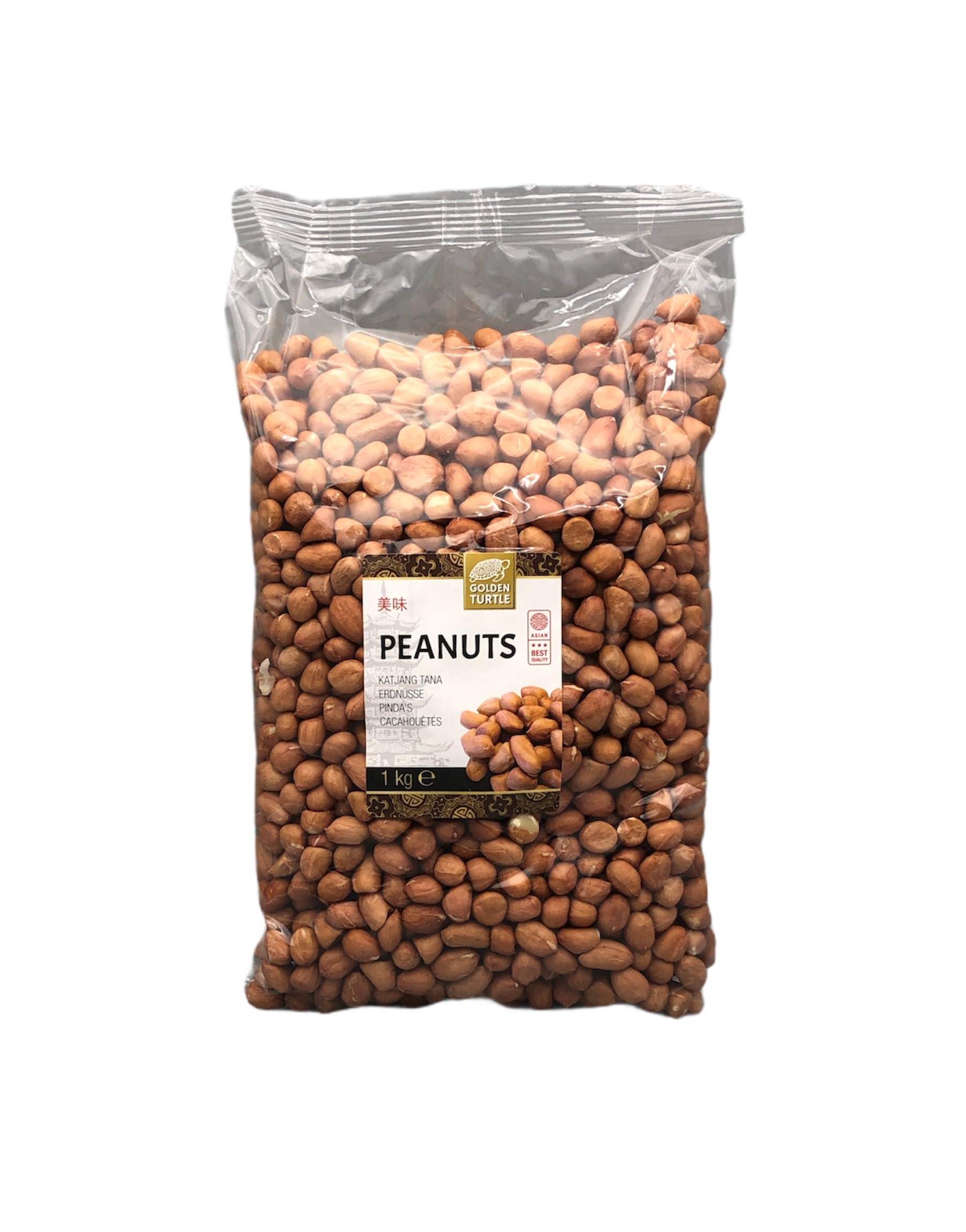 Erdnüsse mit Haut, roh, 1kg