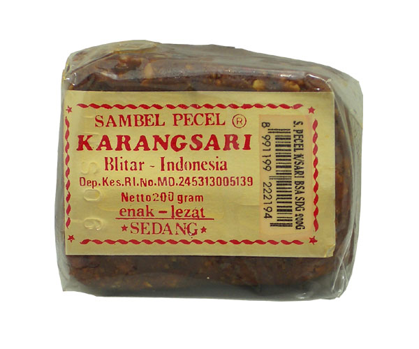Sambal  Pecel Karangsari, Sedang, 200g