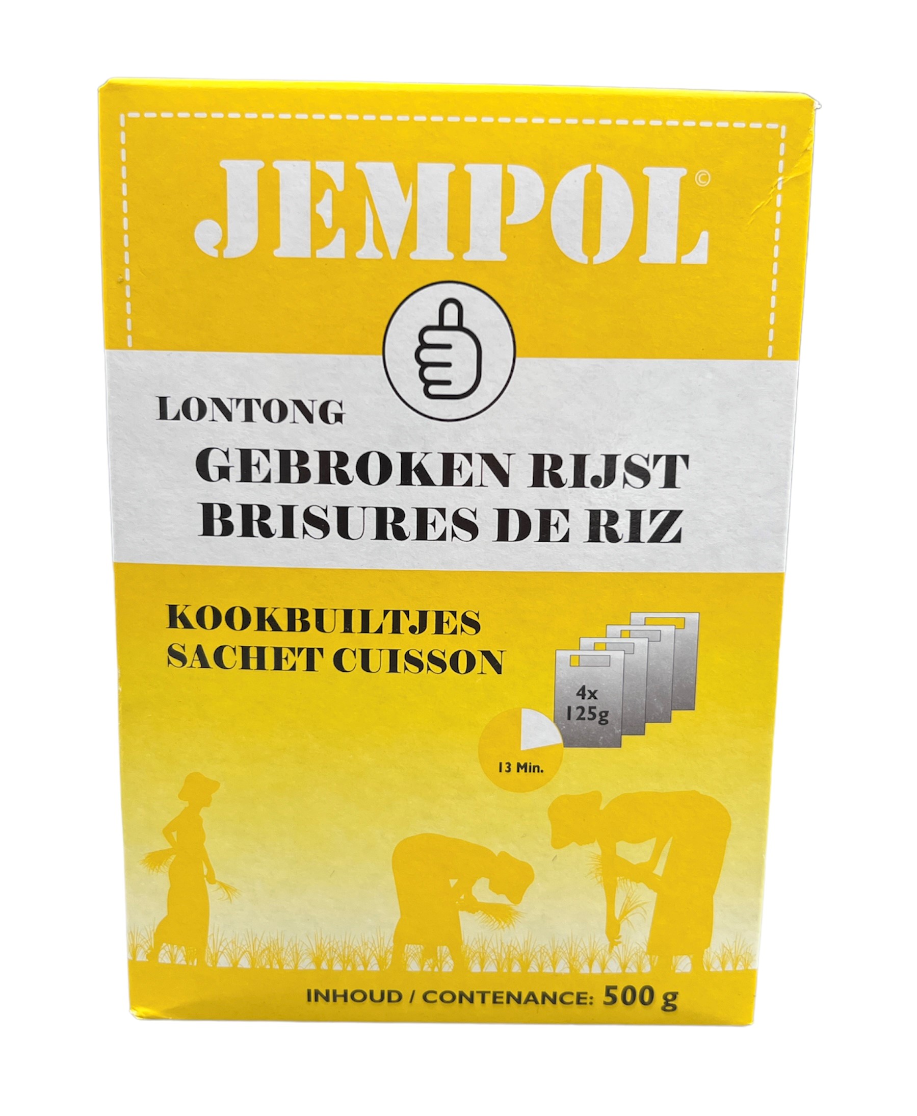 Lontong Kochbeutel, Jempol, 4 x 125g