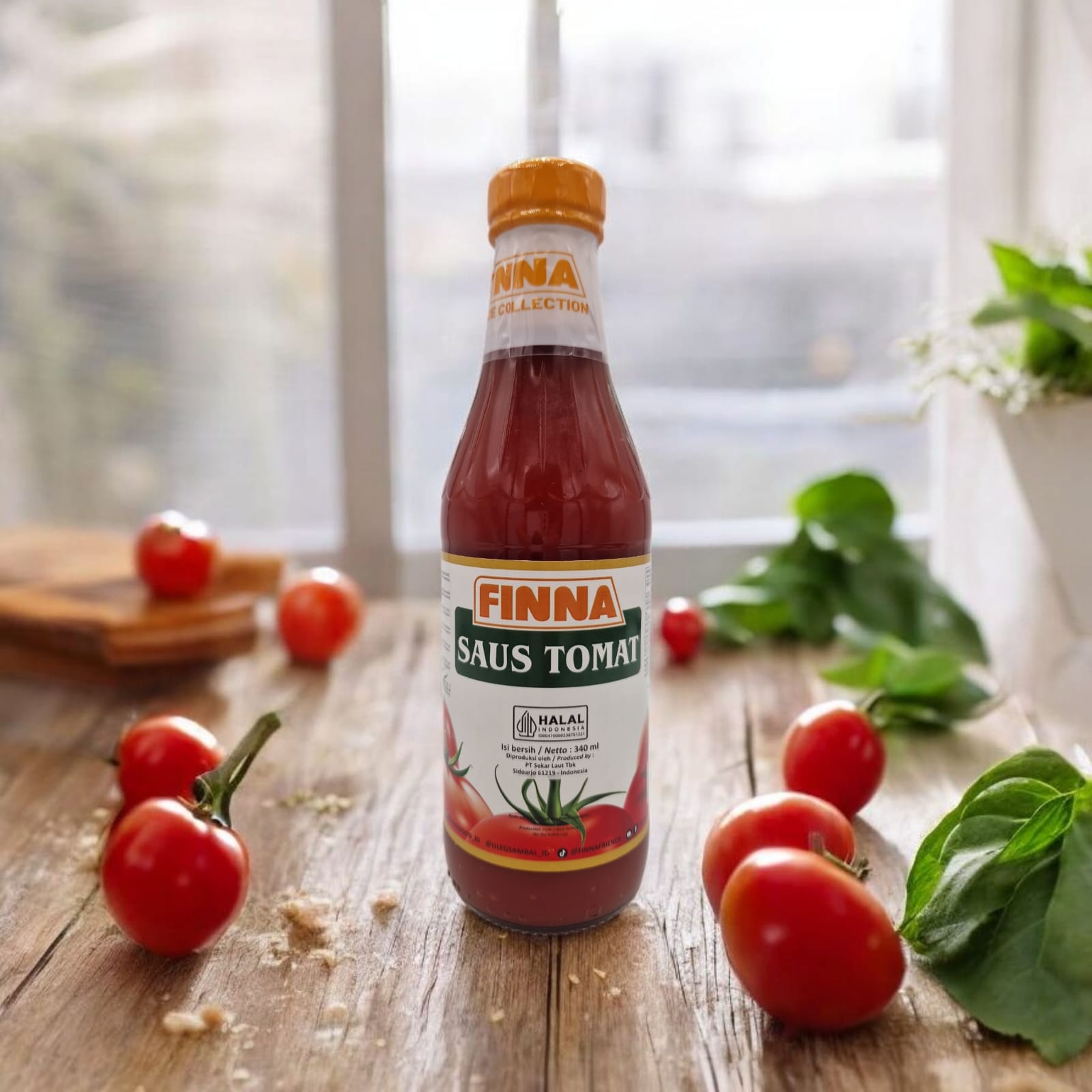 Saus Tomat (Ketchup), (MHD 26.4.26), Finna, 340ml