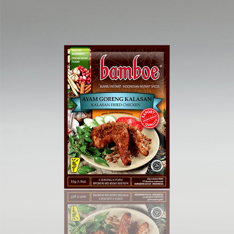 12 x Ayam Goreng Kalasan, Bamboe, 55g