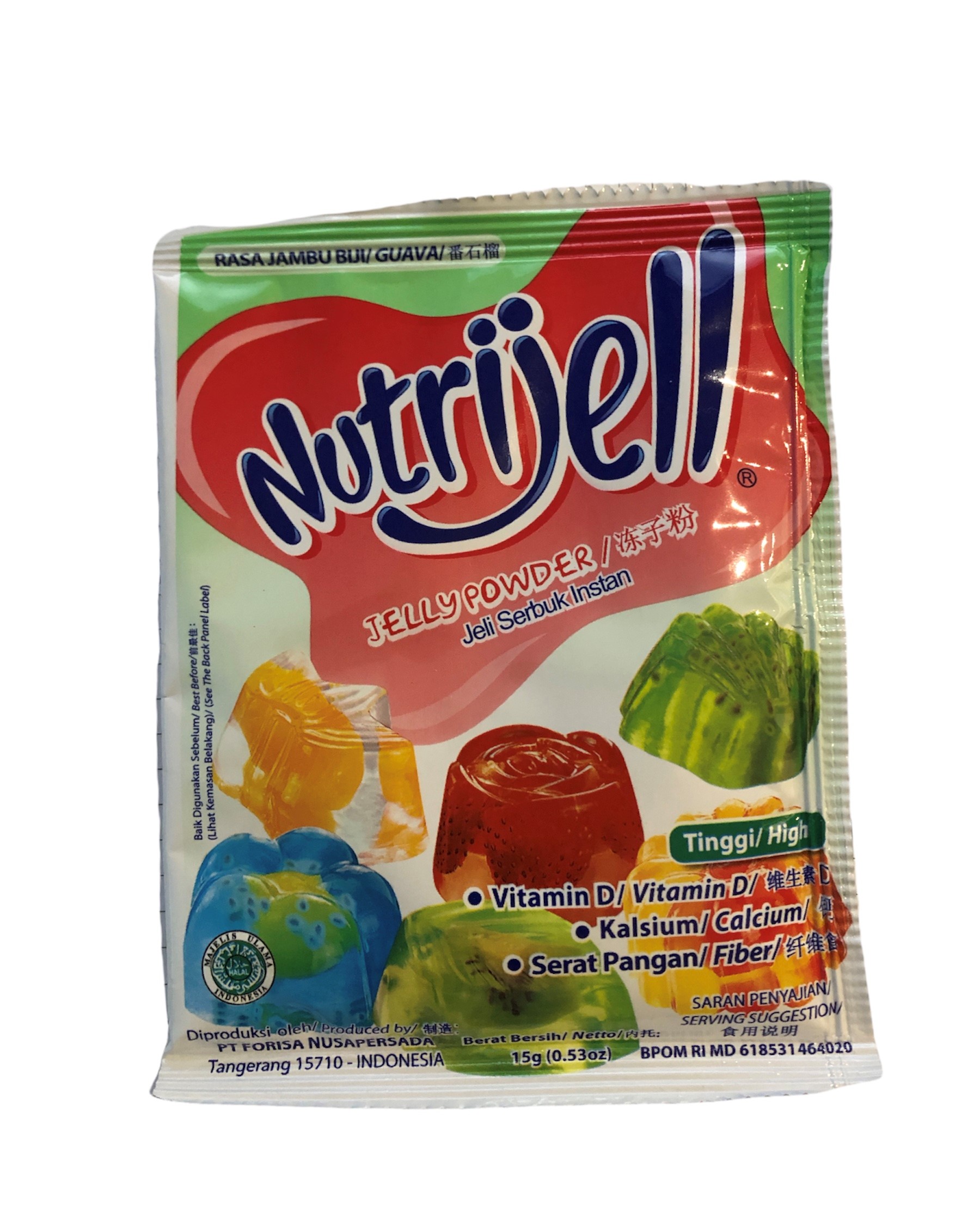 Nutrijell Rasa Guave, 15g