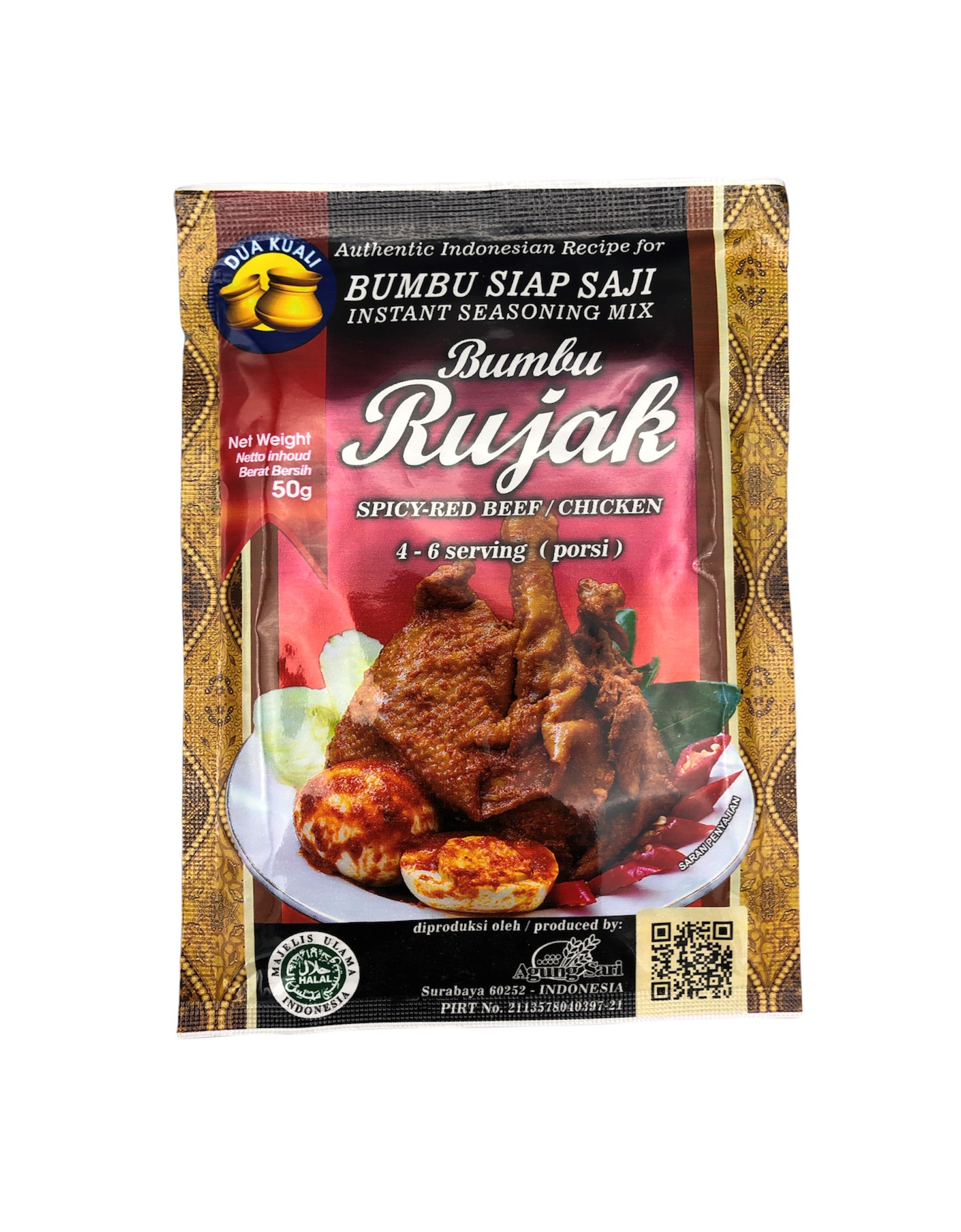 Bumbu Rujak, Dua Kuali, 45g
