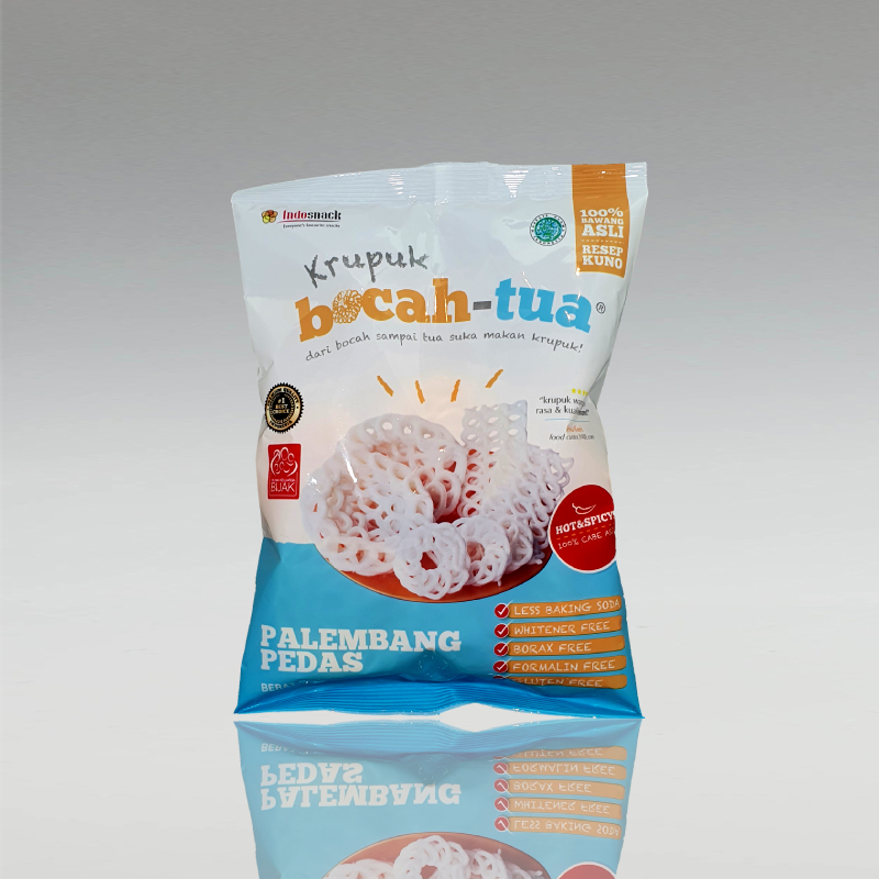 Palembang Pedas Krupuk, Bocah Tua, 200g
