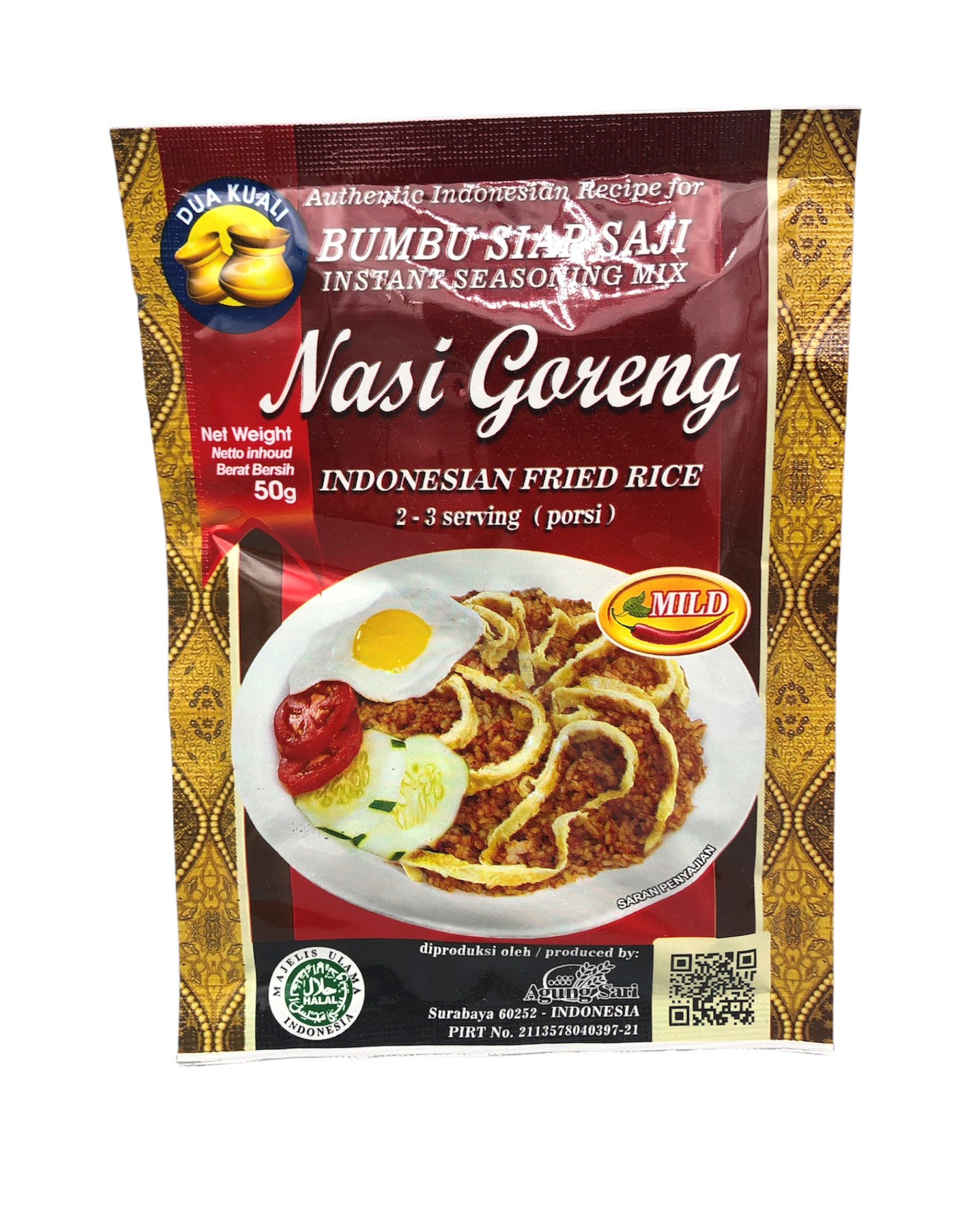 Nasi Goreng, Dua Kuali, 50g