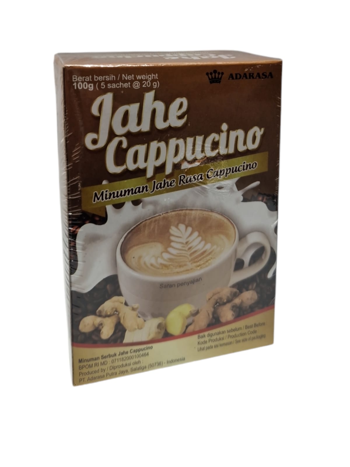 Jahe Cappucino, Adarasa, 100g
