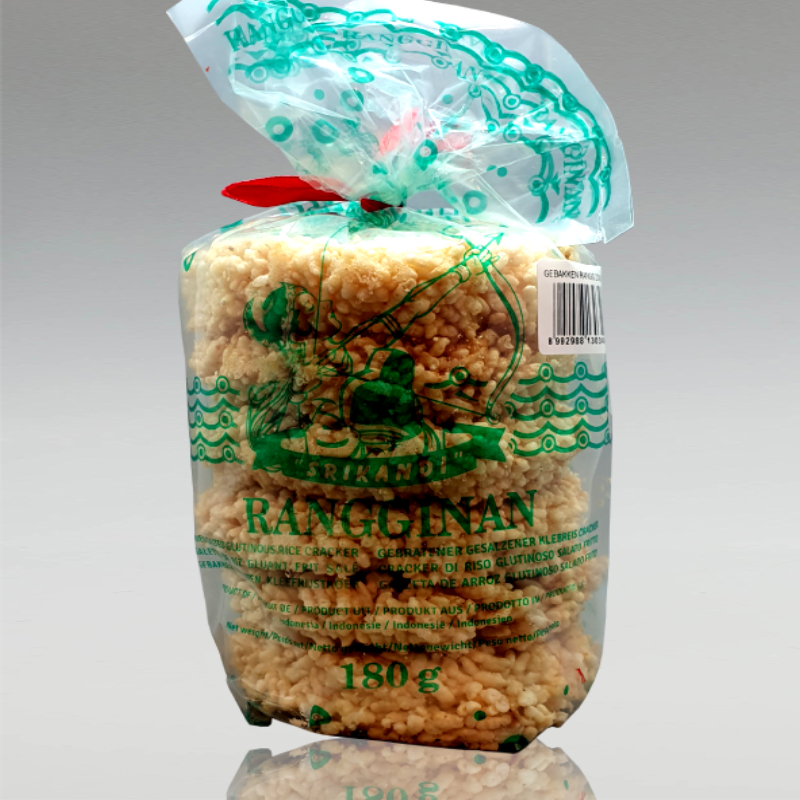 Rangginan Asin - Reiskrupuk, gebraten, Srikandi, 180g