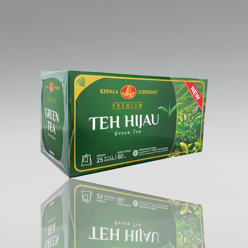 Grüner Tee, Kepala Djenggot, 25 x 2g