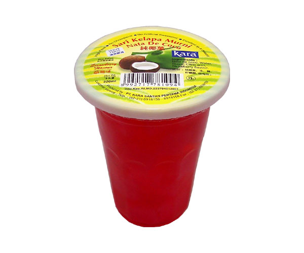 Nata de Coco Erdbeer, Kara, 220ml