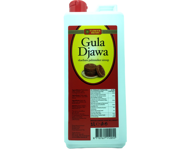 Palmenzucker, flüssig, Flower Brand, 1l