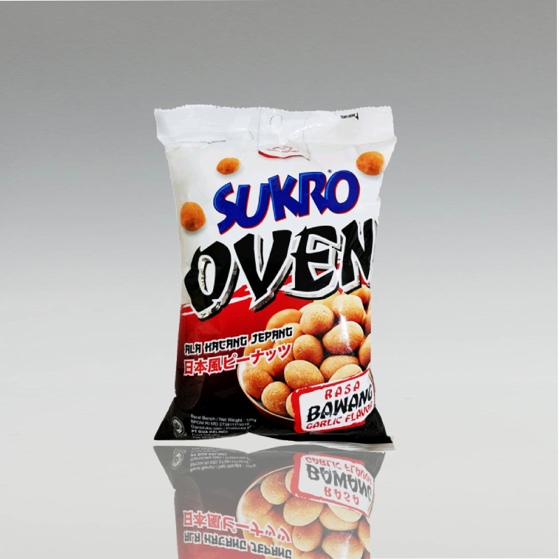 Kacang Sukro, OVEN Bawang, 95g