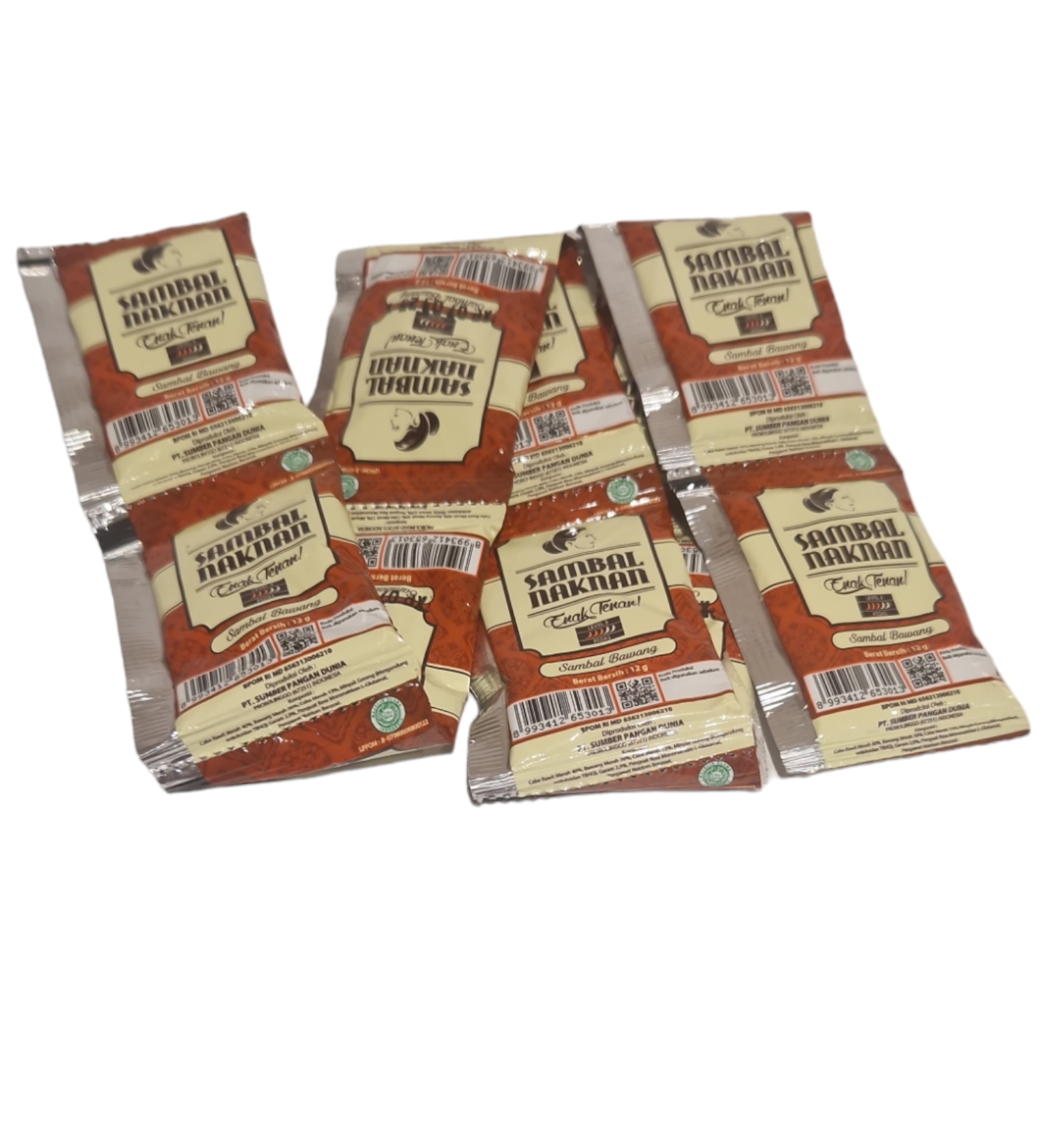 Sambal Bawang Level 3, Naknan, 10x12g
