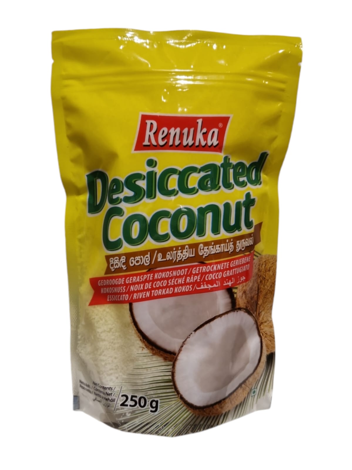 Kokosraspel (reduziertes Fett), Renuka, 250g