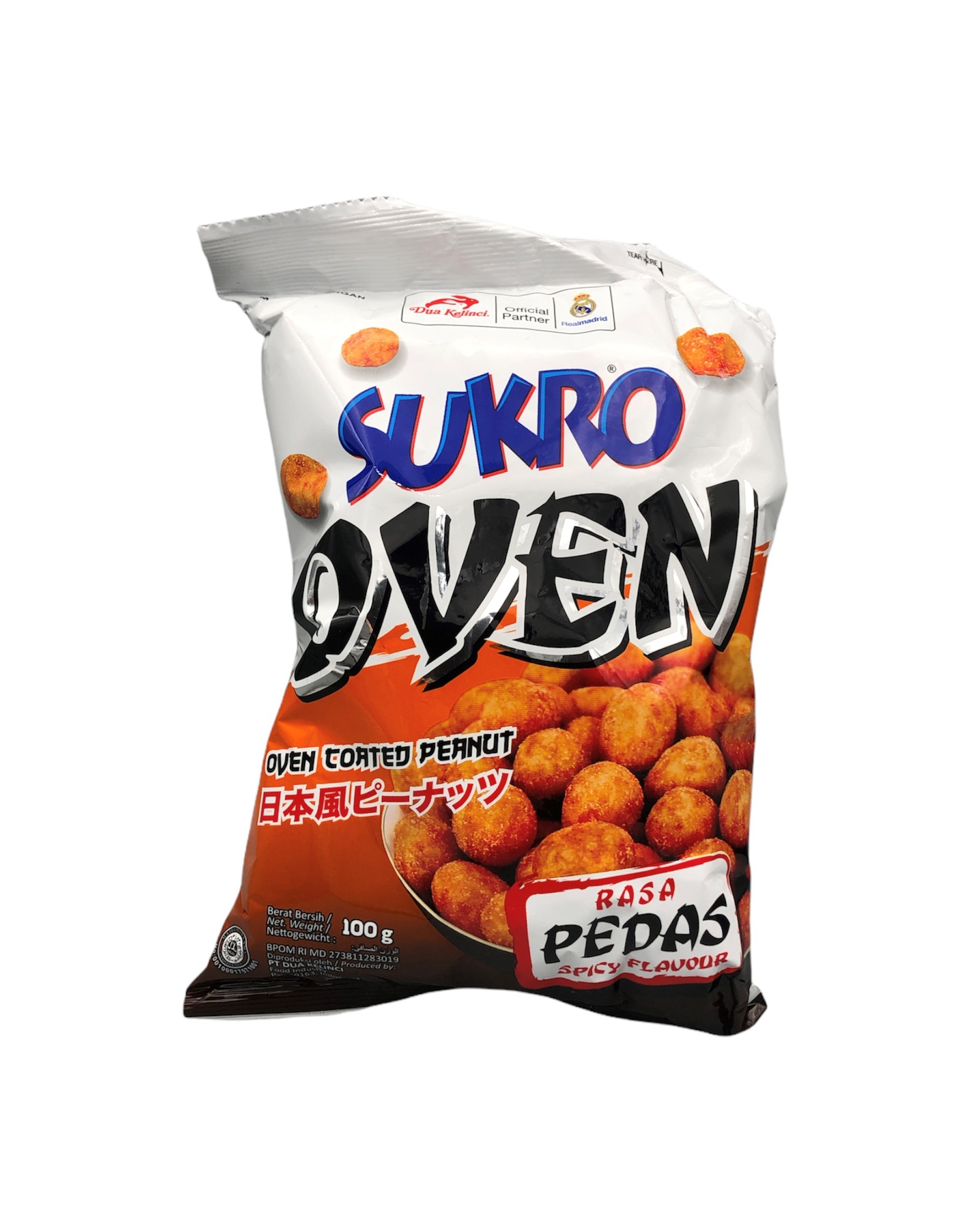 Kacang Sukro OVEN Pedas, 100g