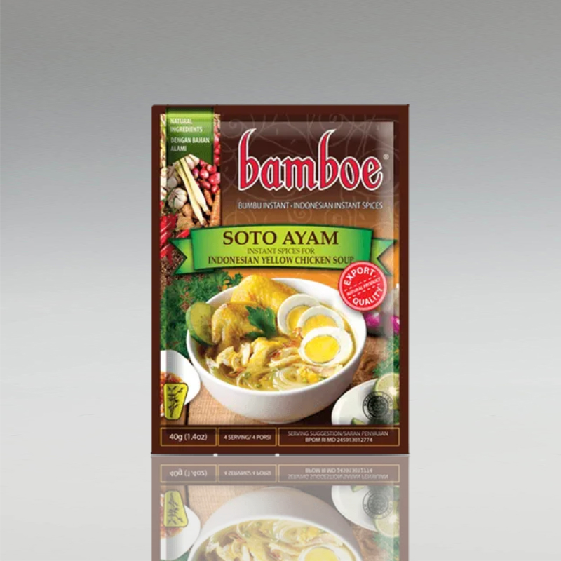 12 x Soto Ayam, Bamboe, 40g