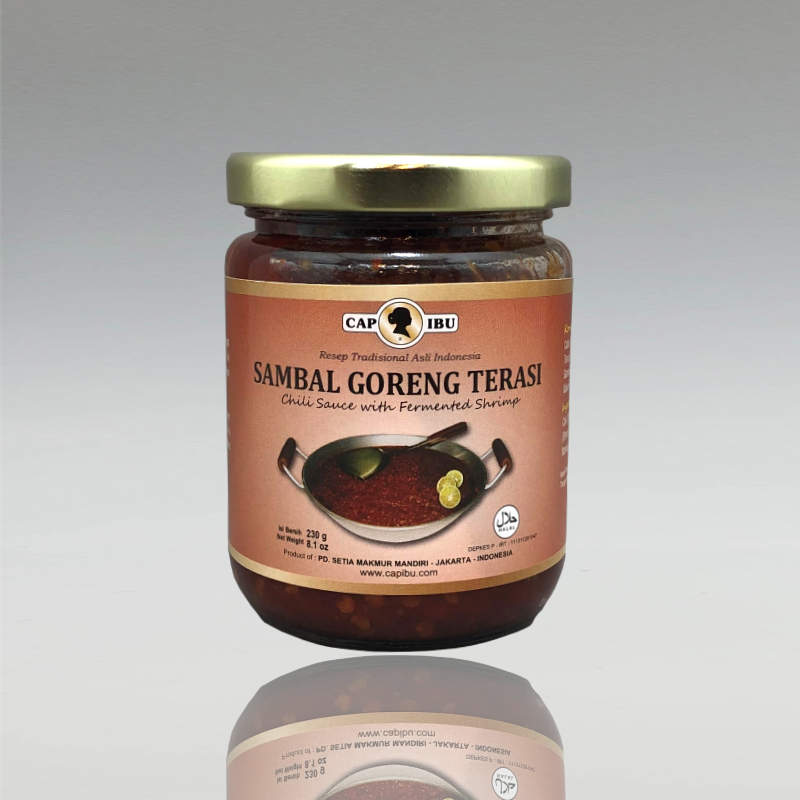 Sambal Goreng Terasi, Cap Ibu, 230g