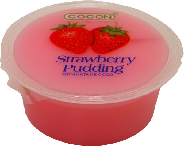 Erdbeer Jelly Pudding, Cocon, 6x80g