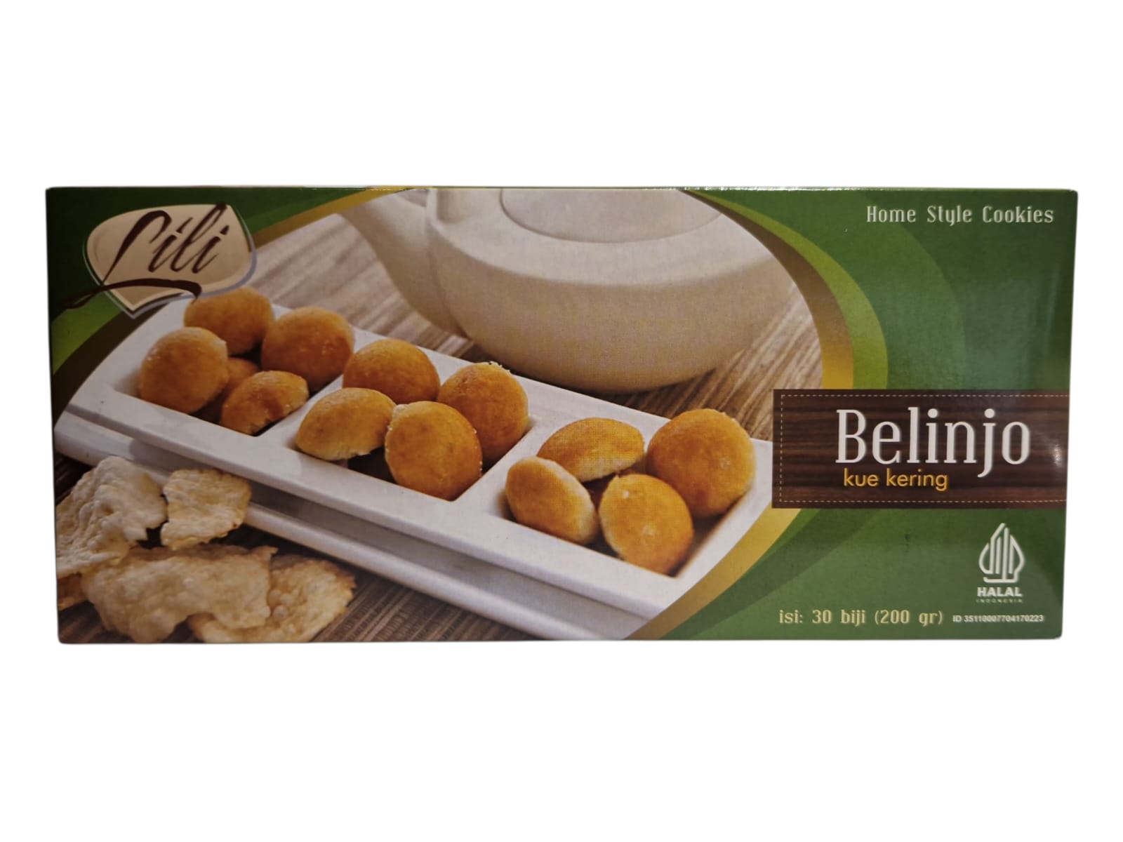 Belinjo Kue Kering (Melinjo Kekse), 200g