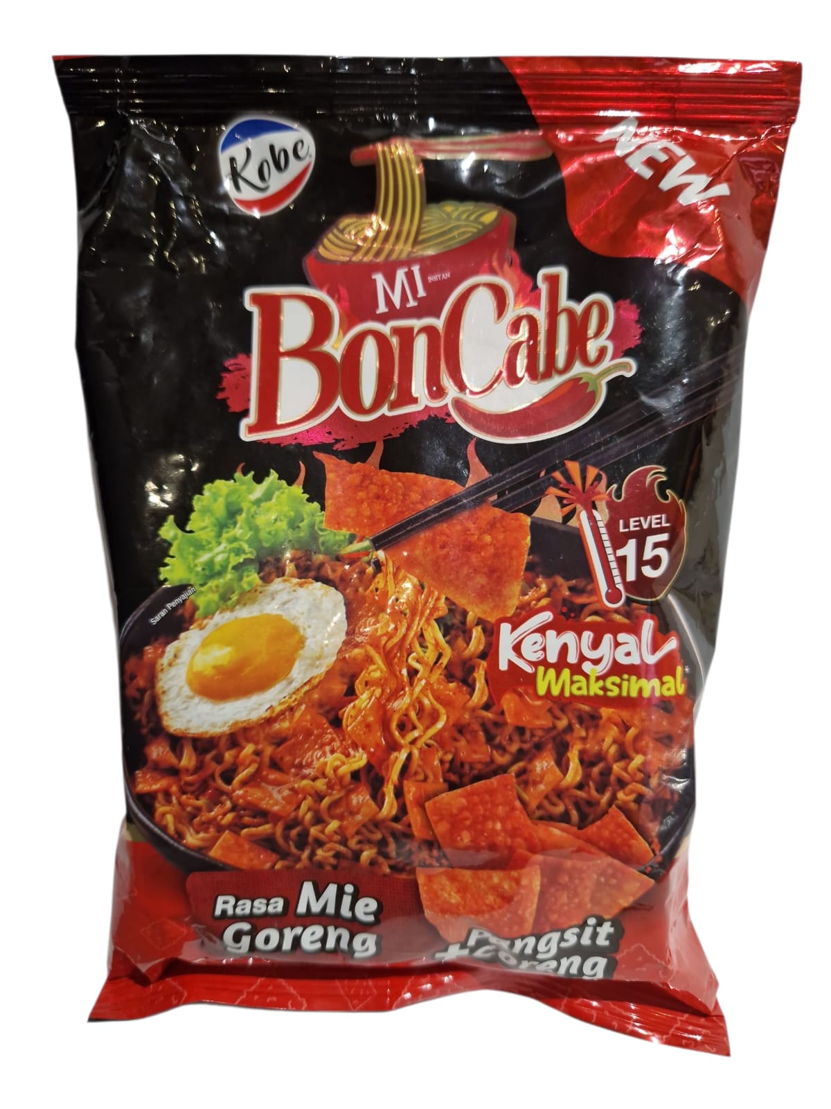 Mie Bon Cabe Rasa Mie Goreng, Level 15, Kobe, 95g