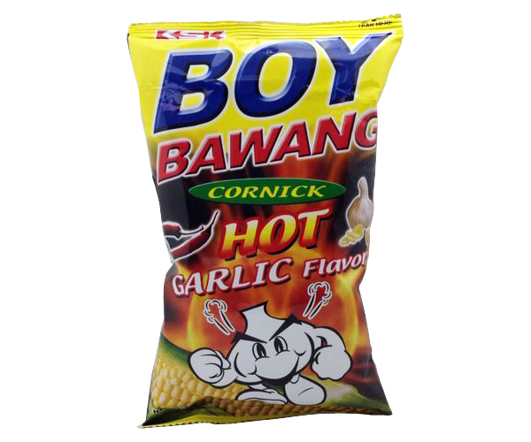 Maissnack Hot Garlic, BoyBawang, 100g