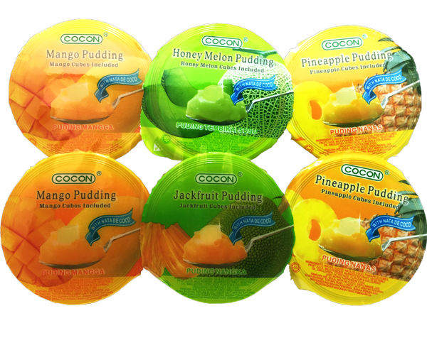 Nata de Coco Pudding, gemischt, Cocon, 708g