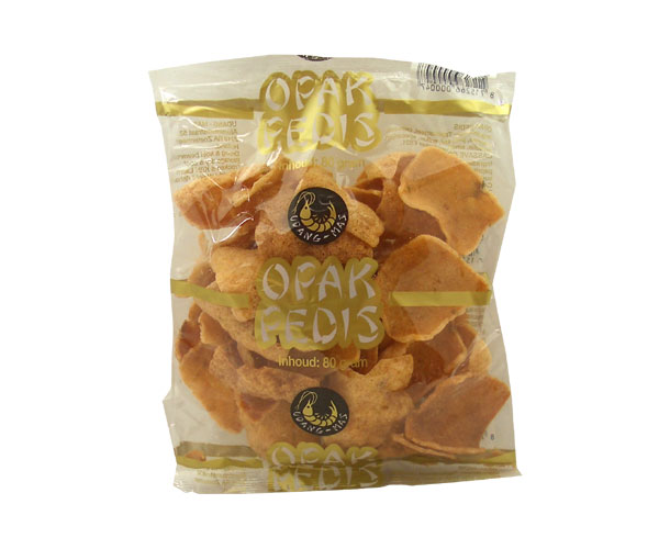 Opak Pedis, gebraten, Udang Mas, 80g