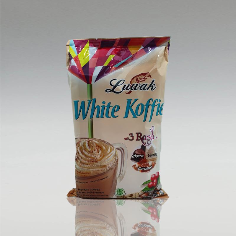 White Koffie Luwak, 3 Flavour, 10 x 20g