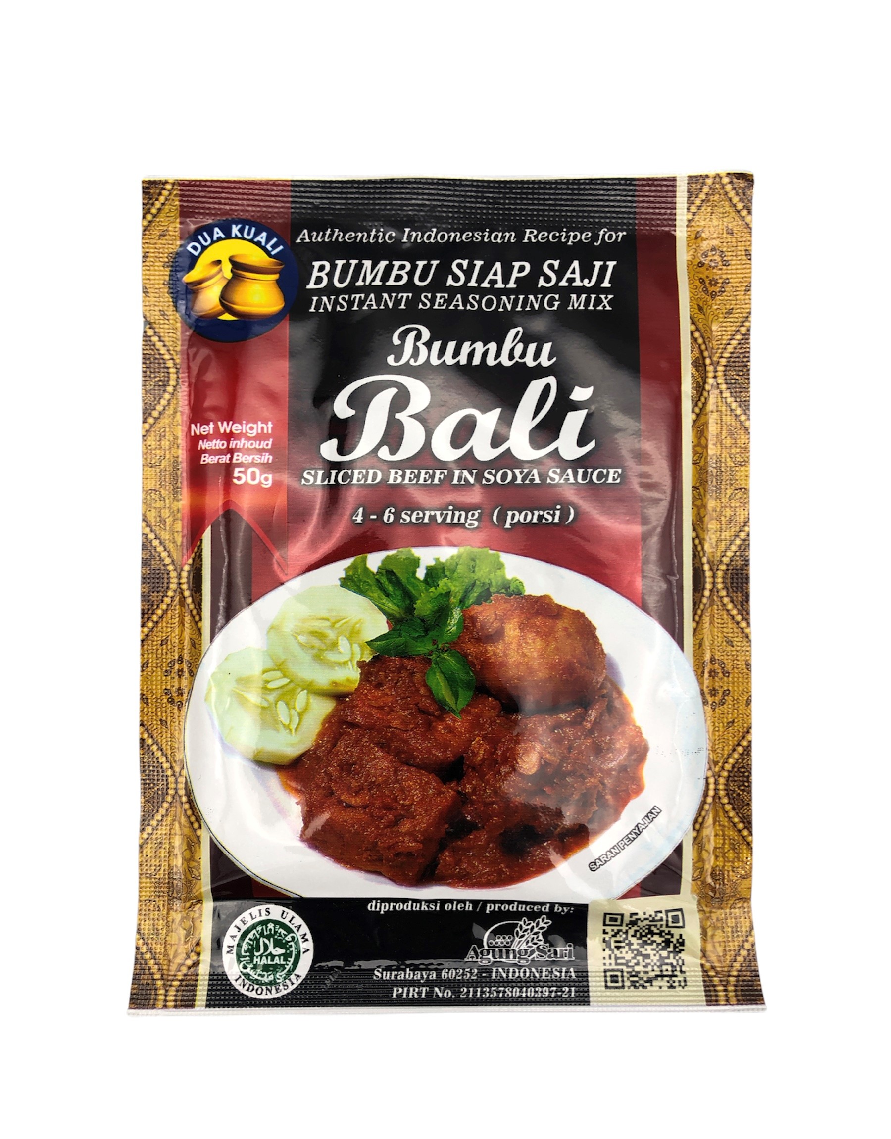 Bumbu Bali, Dua Kuali, 45g