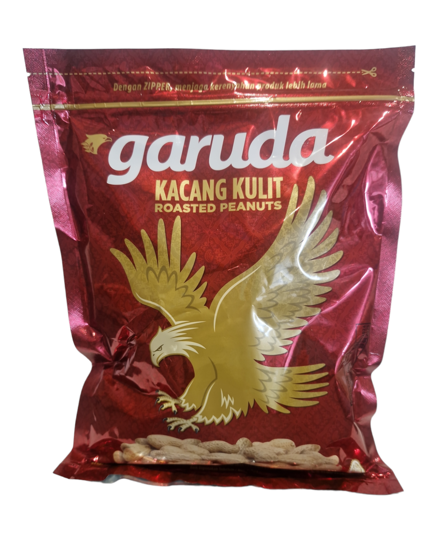 Kacang Kulit (Erdnüsse in Schale), Garuda, 375g