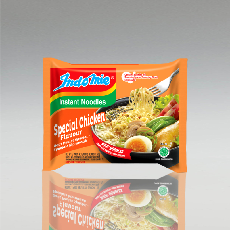 1 Karton (40 Stück) Indomie Special Chicken Flavour
