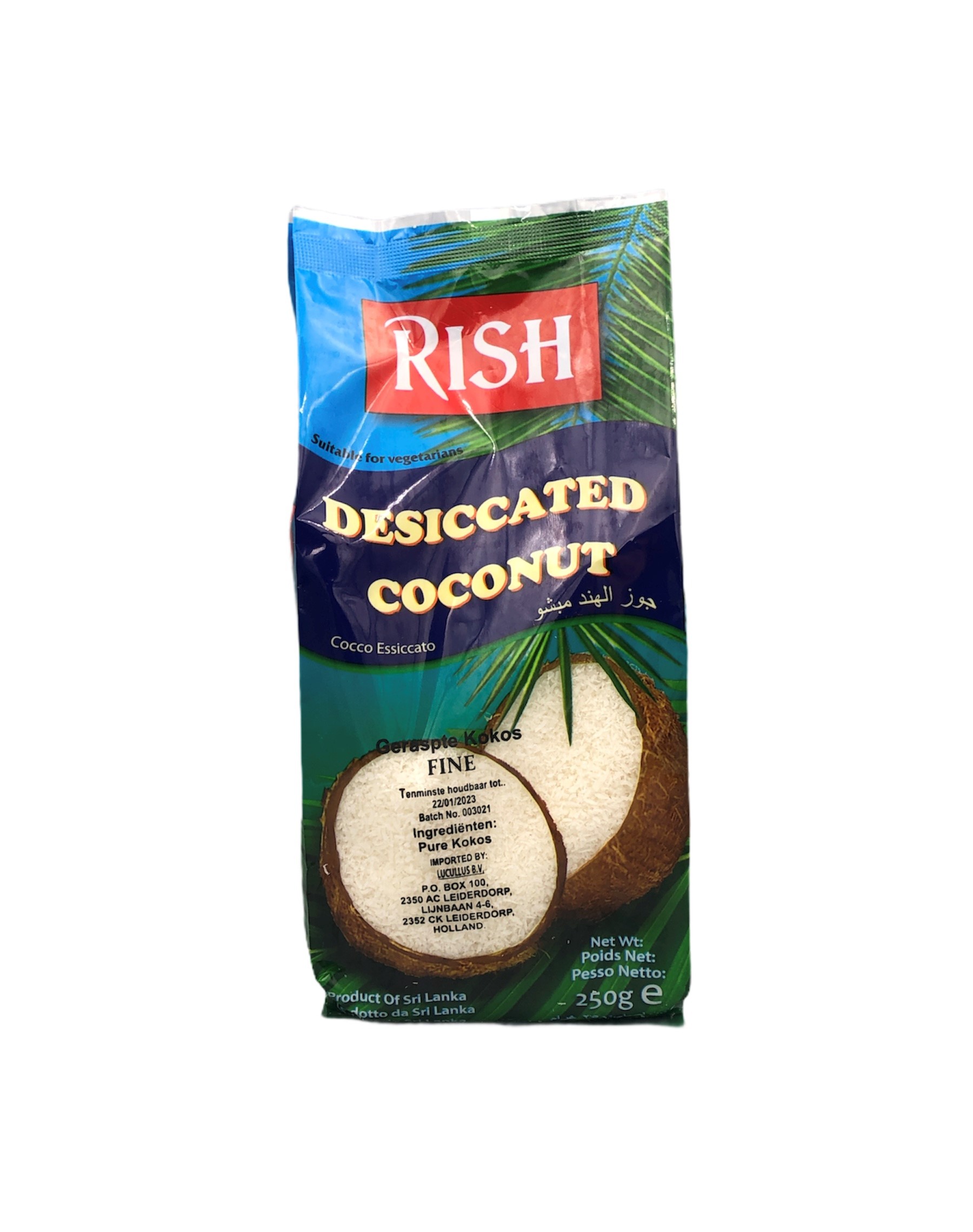 Kokosraspel, 250g