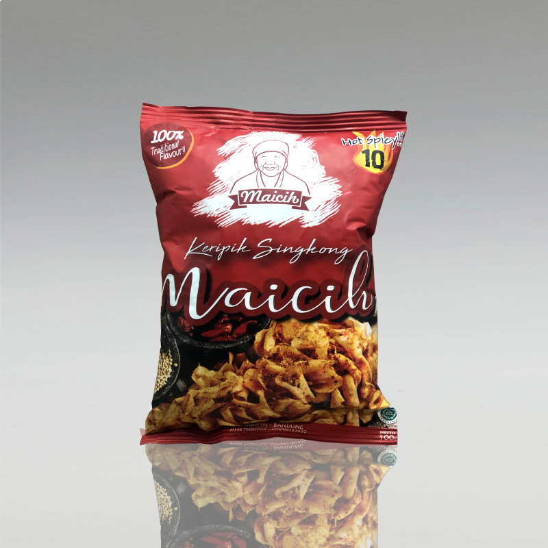 Cassavechips, Maicih, Level 10, 100g