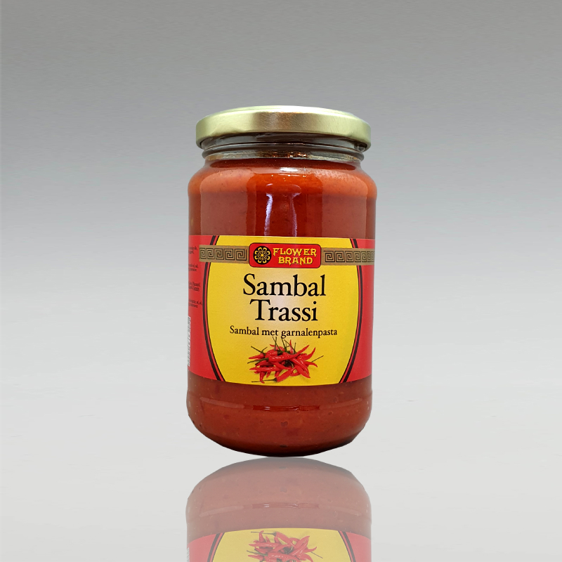 Sambal Trassi, Flower Brand, 200g