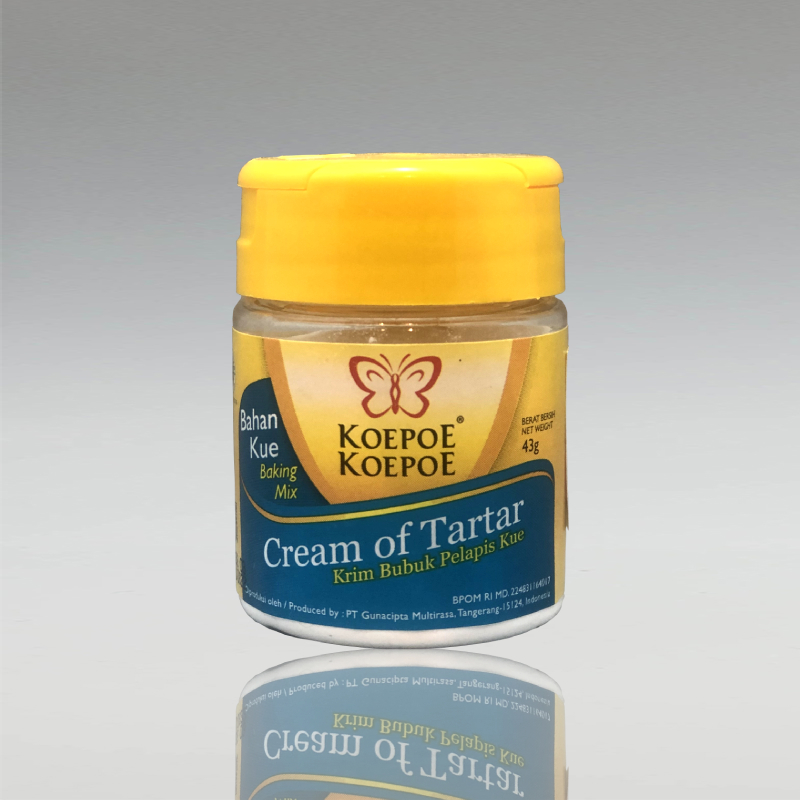 Cream of Tartar, Koepoe, 43g