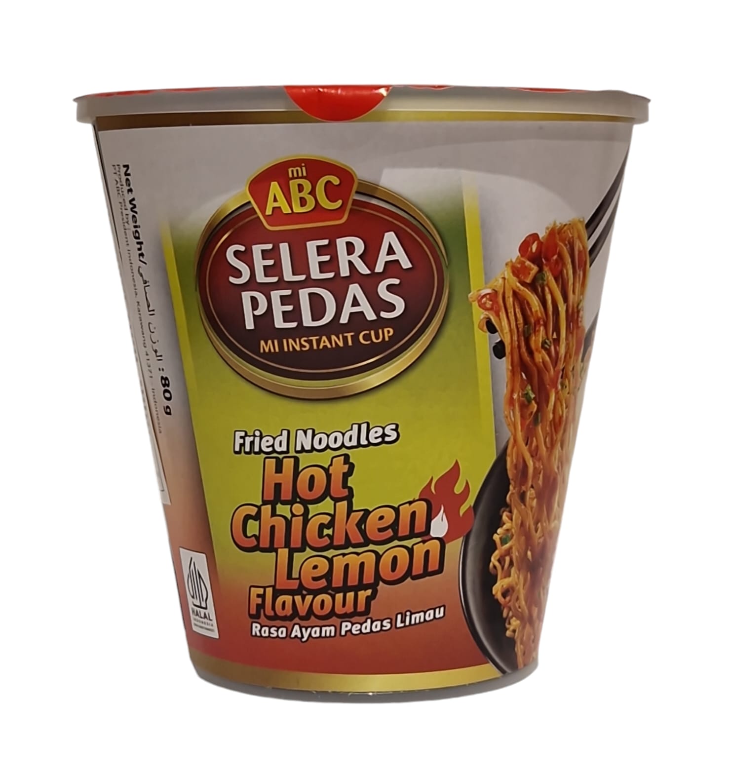 Cup Mie Goreng Selera Pedas, 80g