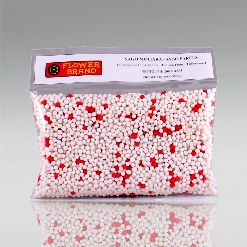 Sago Mutiara (Tapioka Perlen), Flower Brand, 200g