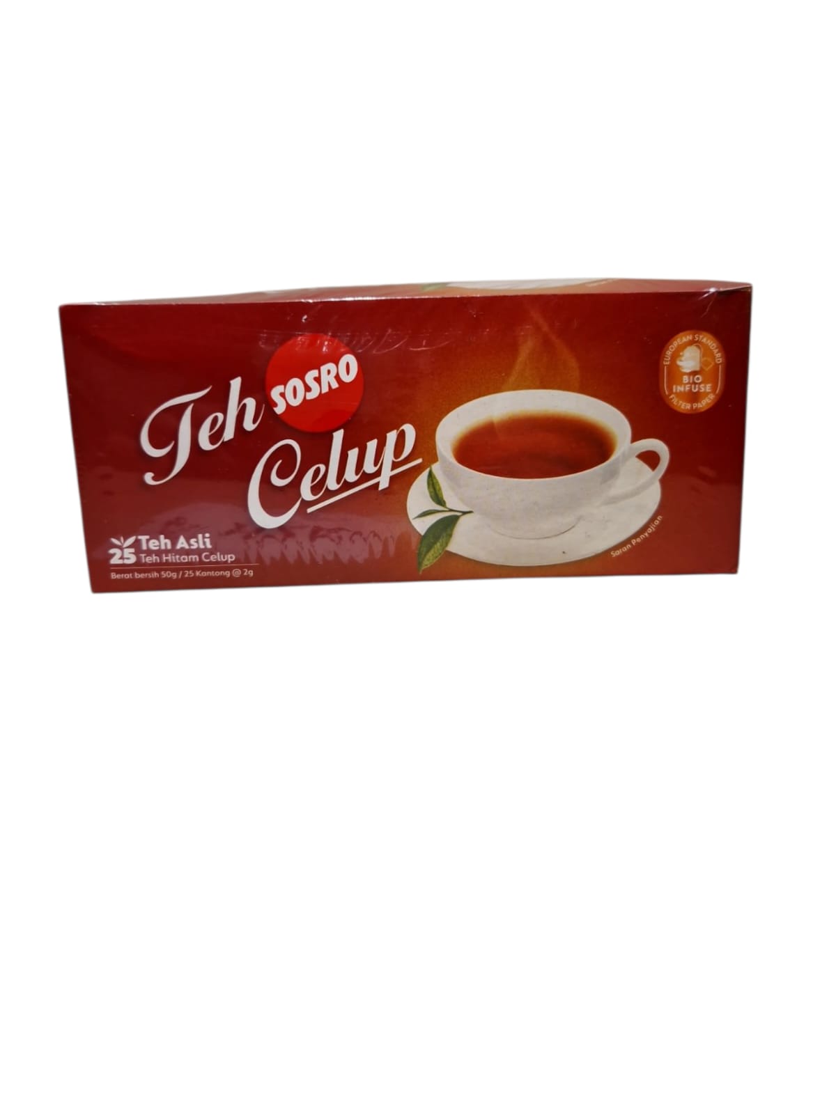 Schwarzer Tee im Beutel (Teh Celup), Sosro, 25x2g