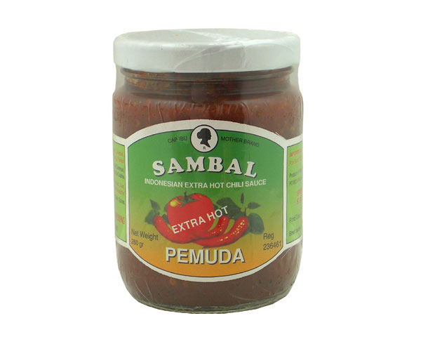 Sambal Pemuda Extra Scharf, Cap Ibu, 210g
