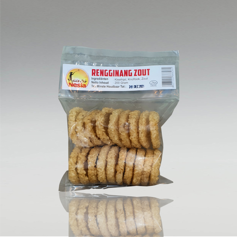 Rengginang - Reiskrupuk salzig, Nesia, 200g
